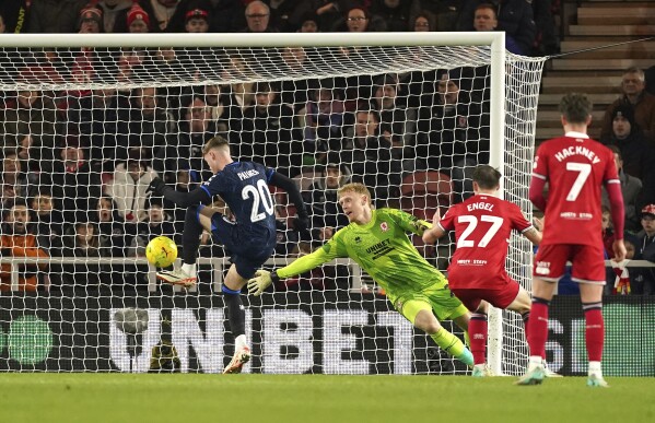 Chelsea wasteful as second tier Middlesbrough gains 1 0 first leg